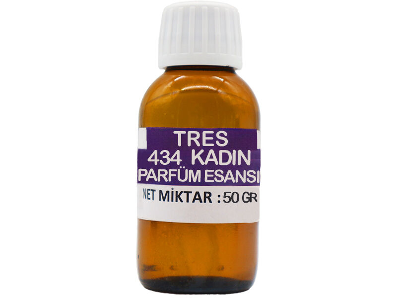 Tres 434 Kadın Parfüm Esansı 50 Gram - 1