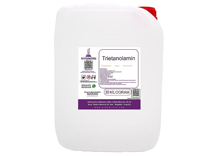 Trietanolamin 30 KG - Kimyacınız