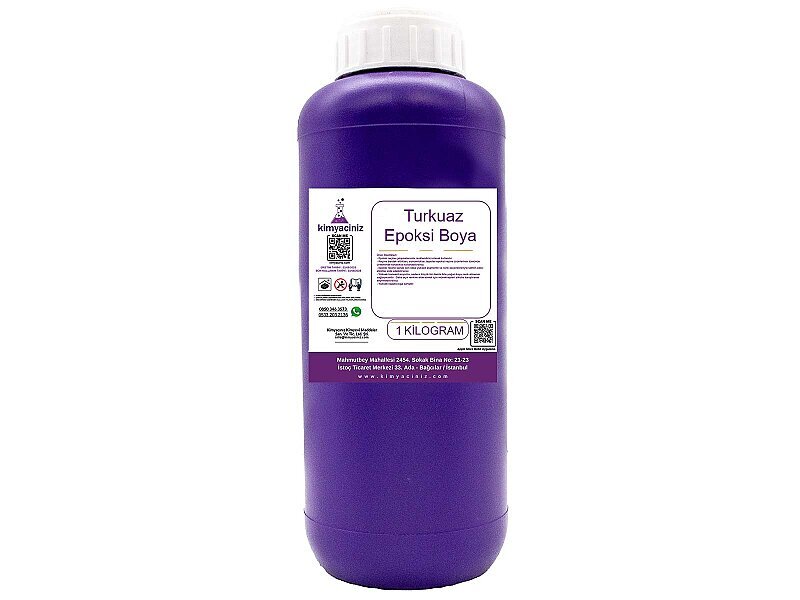 Turkuaz Epoksi Boya 1 KG - Kimyacınız