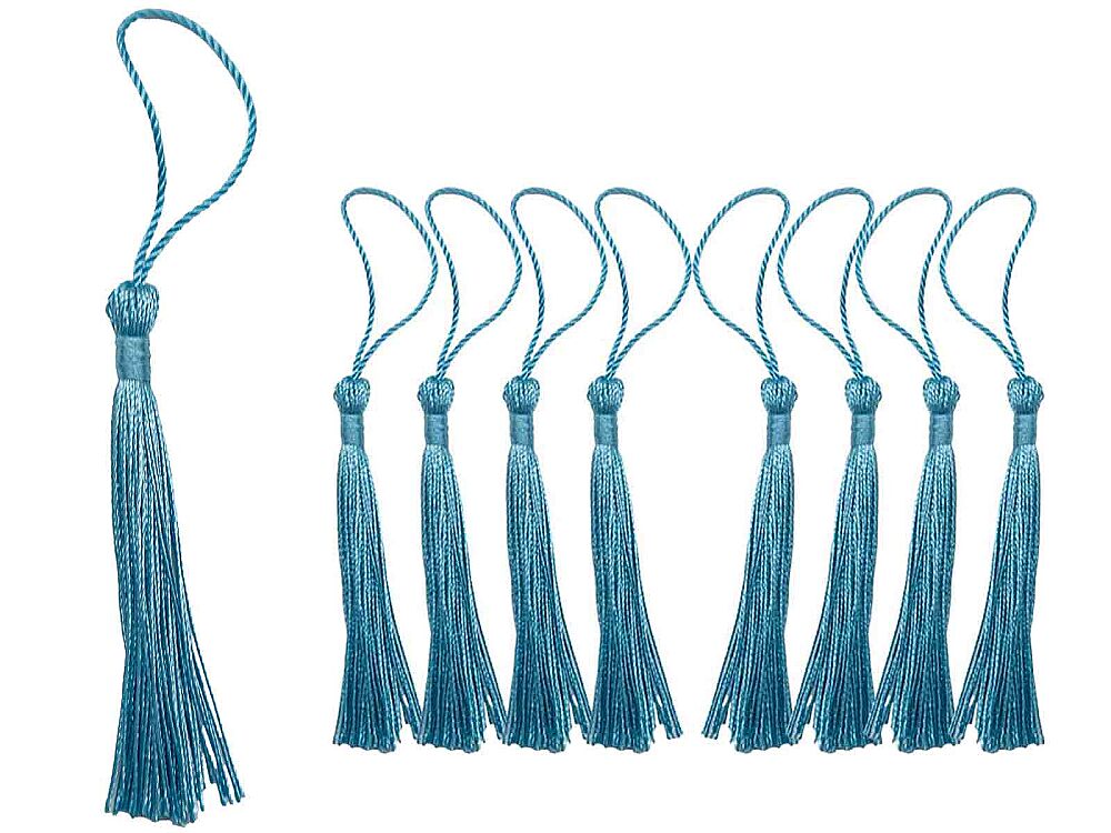 Turkuaz Püskül 100 Adet - 1