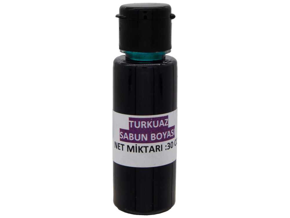 Turkuaz Sabun Boyası - Sıvı 30 CC - 1