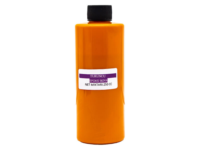 Turuncu Epoksi Boya 250 CC - Kimyacınız