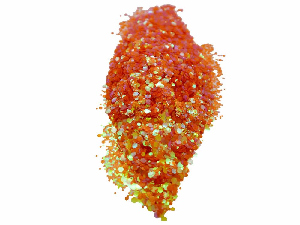 Turuncu Glitter Süsleme Aksesuarı 25 GR - 2