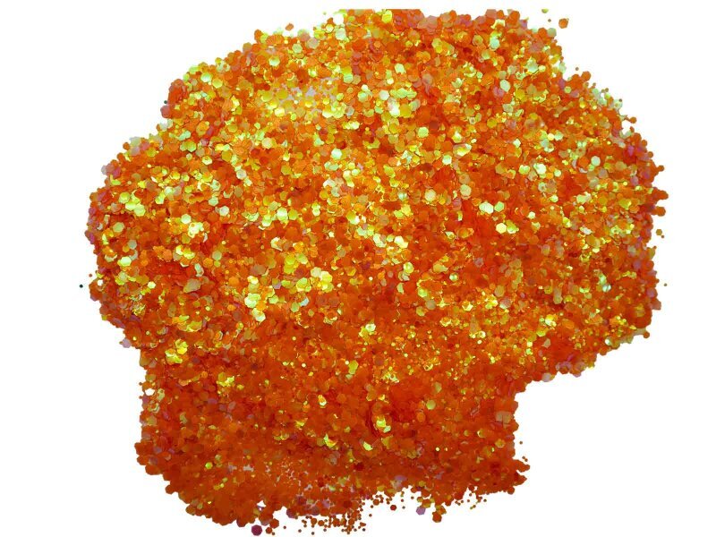 Turuncu Glitter Süsleme Aksesuarı 25 GR - 3