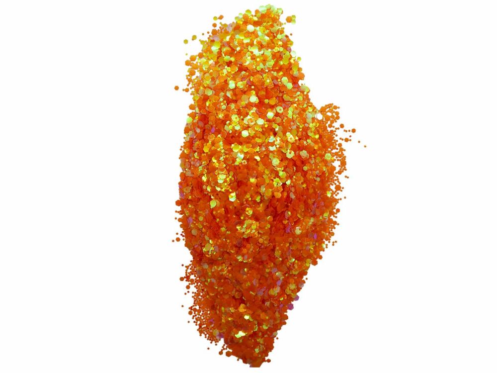 Turuncu Glitter Süsleme Aksesuarı 25 GR - 1