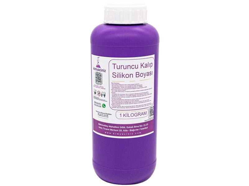 Turuncu Kalıp Silikon Boyası 1 KG - Kimyacınız