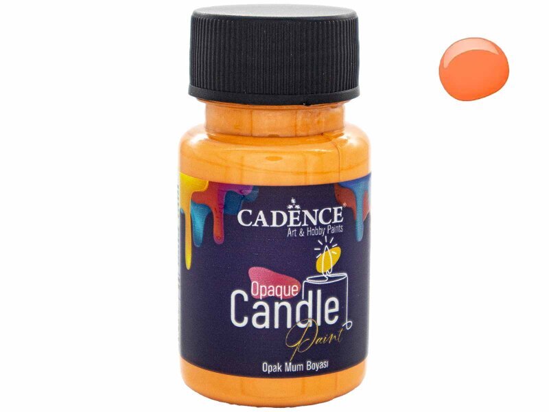 Turuncu Opak Mum Boyası Cadence CDL 07 50 ml - Cadence
