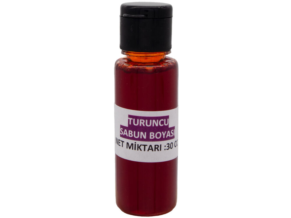 Turuncu Sabun Boyası - Sıvı 30 CC - 1