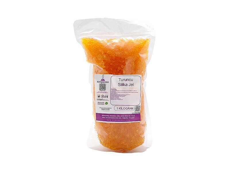 Turuncu Silika Jel 1 KG - Kimyacınız