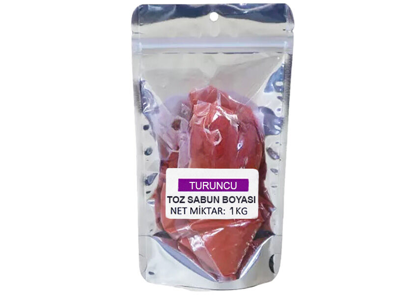 Turuncu Toz Doğal Sabun Boyası 1 KG - 1