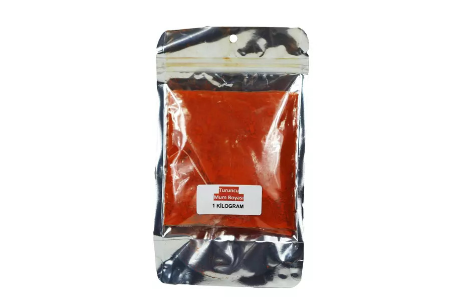 Turuncu Toz Mum Boyası 1 KG - 1