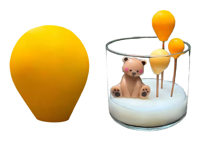 Uçan Balon Silikon Mum Kalıbı M-291 - 3