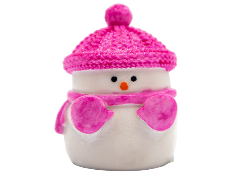 Üşüyen Kardan Adam Silikon Mum Kalıbı M-308 - 4