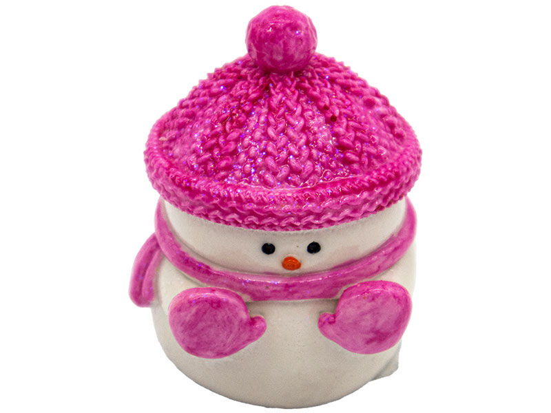 Üşüyen Kardan Adam Silikon Mum Kalıbı M-308 - 5