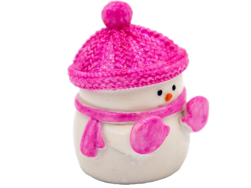 Üşüyen Kardan Adam Silikon Mum Kalıbı M-308 - 6