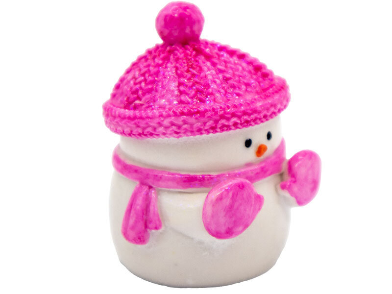 Üşüyen Kardan Adam Silikon Mum Kalıbı M-308 - 7