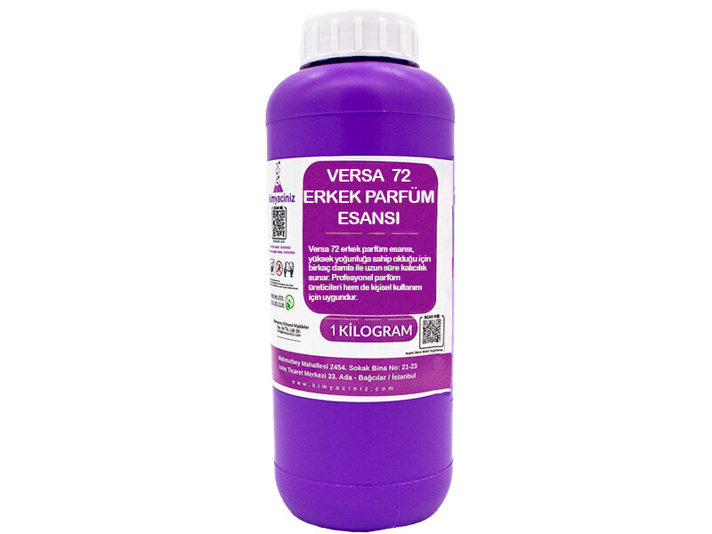 Versa 72 Erkek Parfüm Esansı 1 KG - Kimyacınız