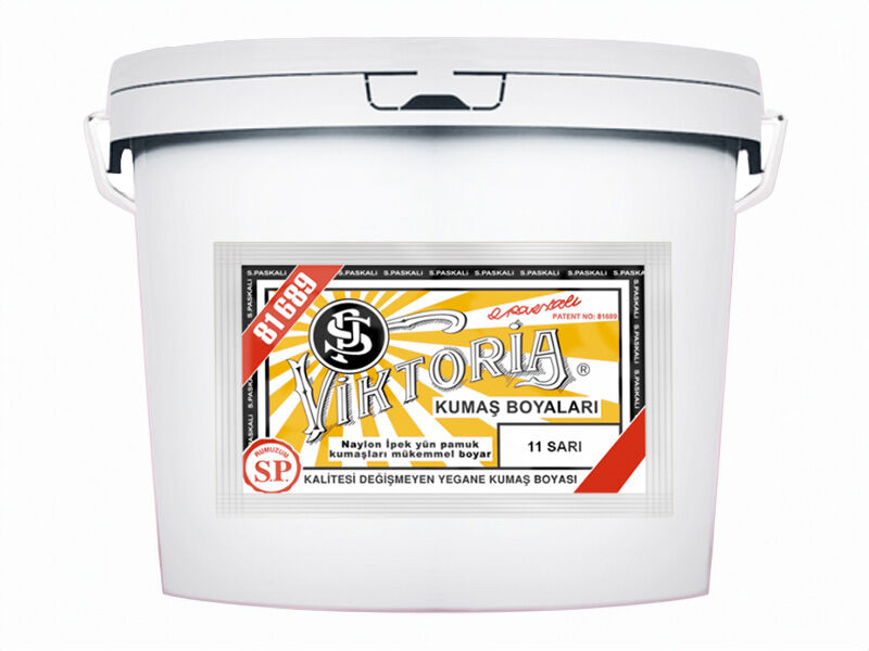 Viktoria Kumaş Boyası 11 Sarı  Renk 5 Kg - 1