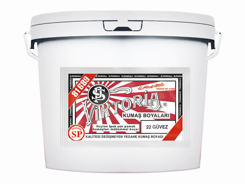 Viktoria Kumaş Boyası 22 Güvez  Renk 5 Kg - 1
