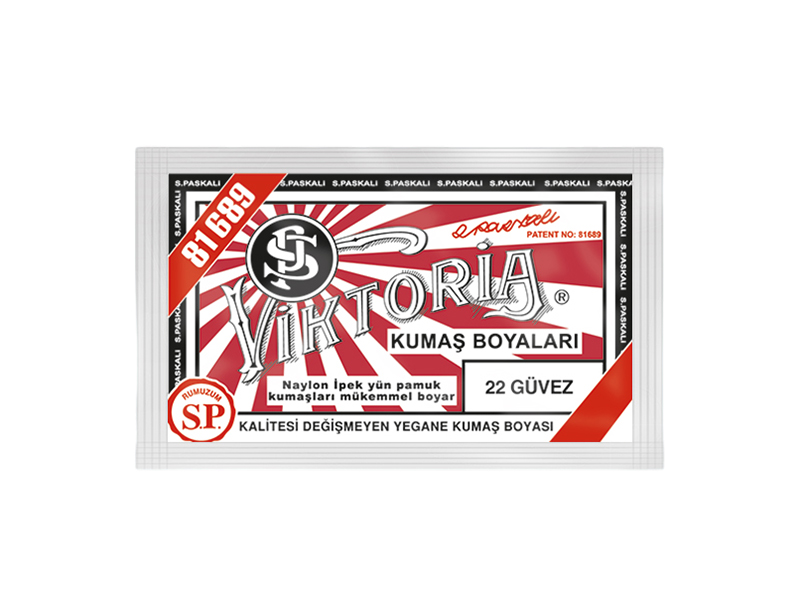 Viktoria Kumaş Boyası 22 Güvez  Renk - Kimyacınız