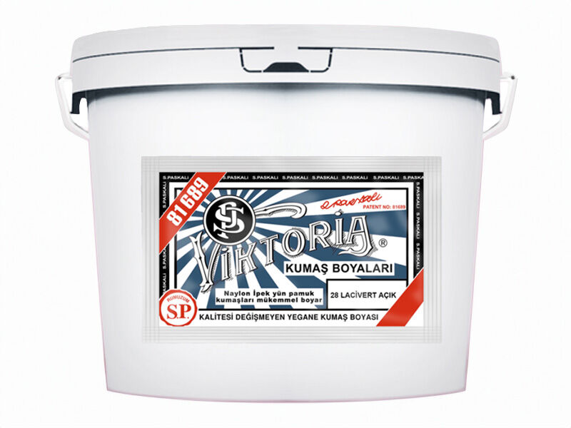 Viktoria Kumaş Boyası 28 Açık Lacivert  Renk 5 Kg - 1