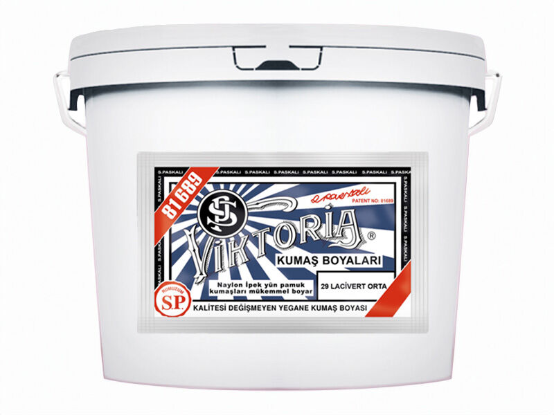 Viktoria Kumaş Boyası 29 Lacivert Orta  Renk 5 Kg - 1