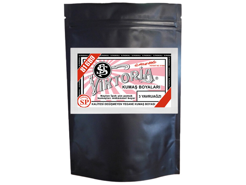 Viktoria Kumaş Boyası 3 Yavru Ağzı  Renk 1 Kg - Kimyacınız