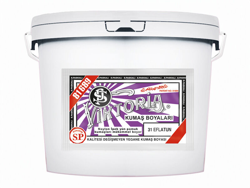 Viktoria Kumaş Boyası 31 Eflatun  Renk 5 Kg - 1