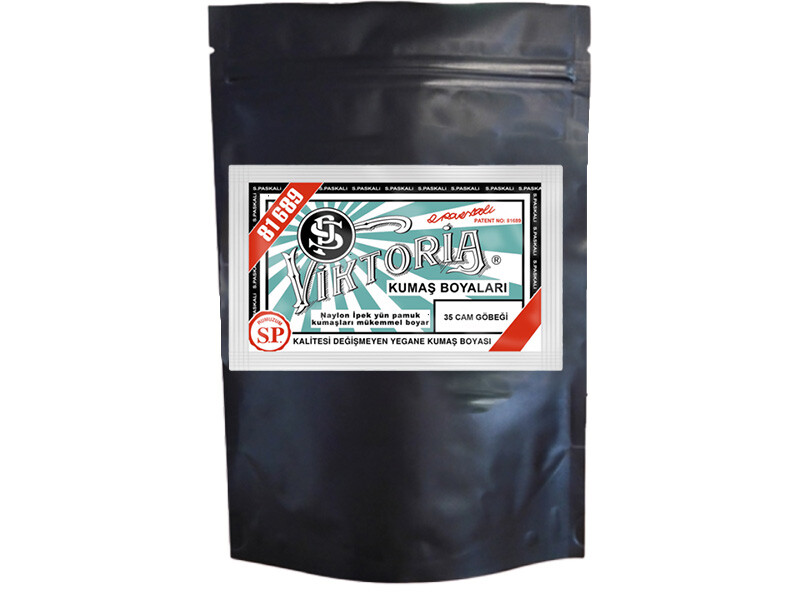 Viktoria Kumaş Boyası 35 Cam Göbeği  Renk 1 Kg - Kimyacınız