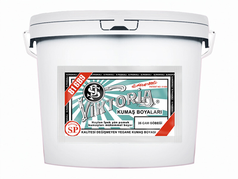 Viktoria Kumaş Boyası 35 Cam Göbeği  Renk 5 Kg - Kimyacınız
