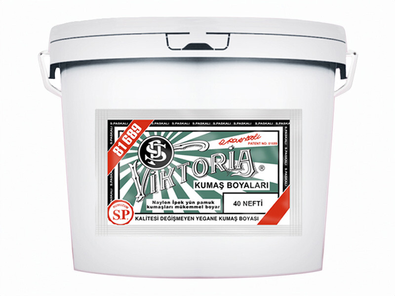 Viktoria Kumaş Boyası 40 Nefti  Renk 5 Kg - Kimyacınız