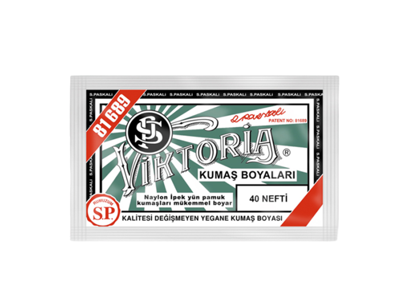 Viktoria Kumaş Boyası 40 Nefti  Renk - 1