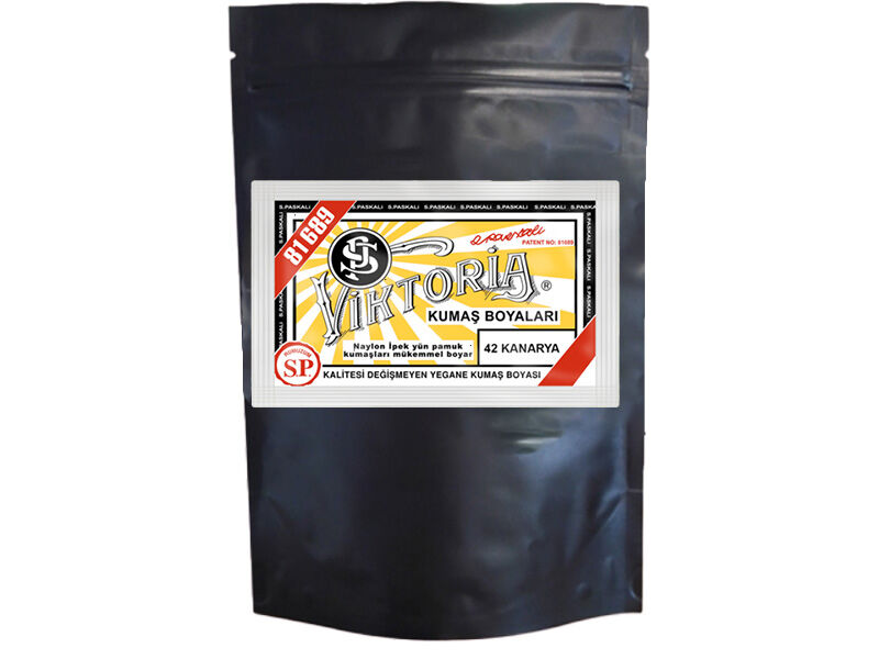 Viktoria Kumaş Boyası 42 Kanarya  Renk 1 Kg - 1