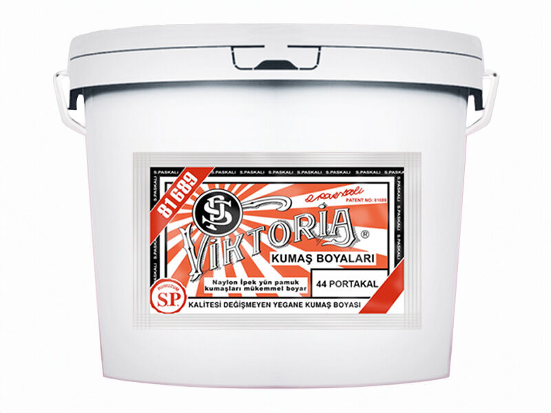 Viktoria Kumaş Boyası 44 Portakal  Renk 5 Kg - 1