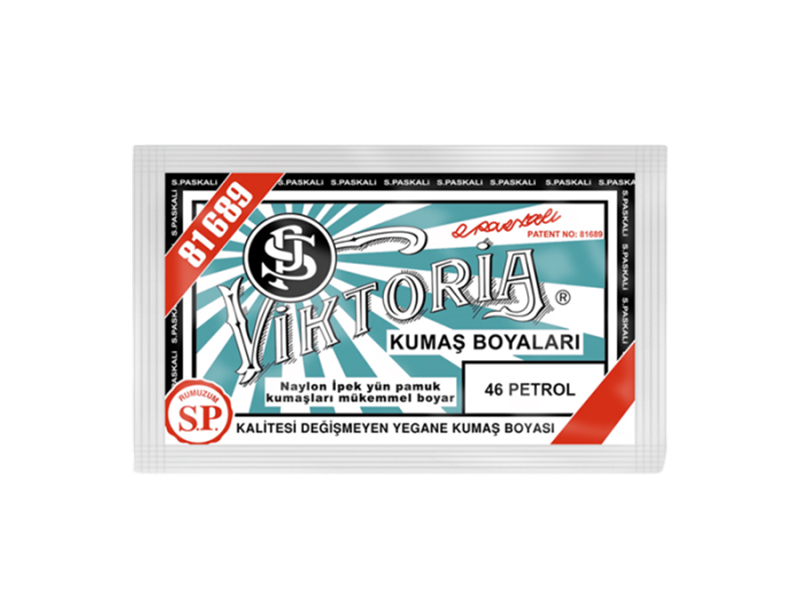 Viktoria Kumaş Boyası 46 Petrol  Renk - 1