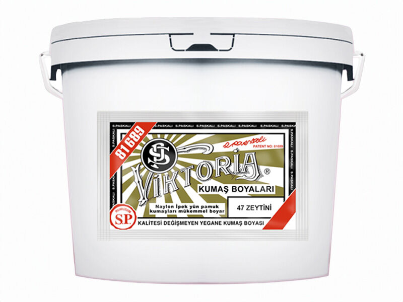 Viktoria Kumaş Boyası 47 Zeytin  Renk 5 Kg - 1