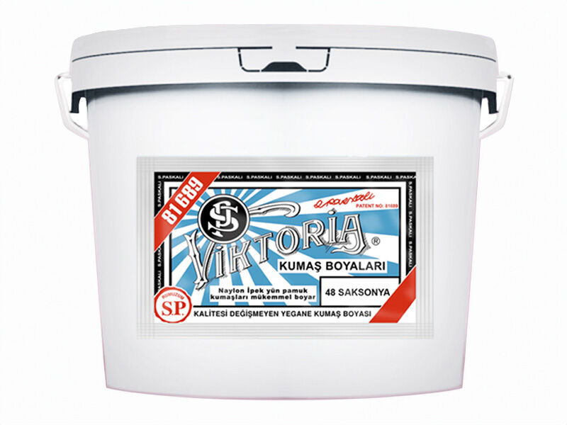 Viktoria Kumaş Boyası 48 Saksonya  Renk 5 Kg - 1