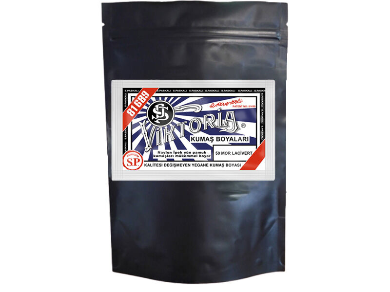 Viktoria Kumaş Boyası 50 M.Lacivert  Renk 1 Kg - 1