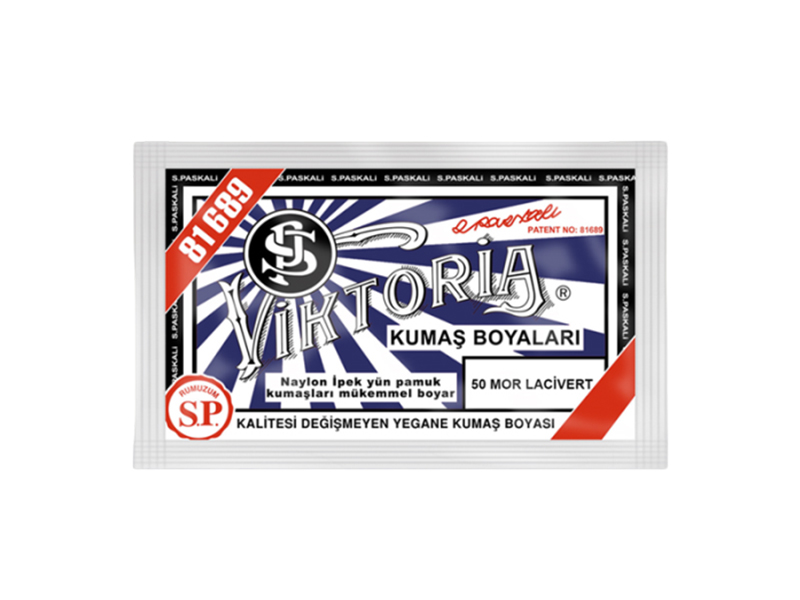 Viktoria Kumaş Boyası 50 M.Lacivert  Renk - 1