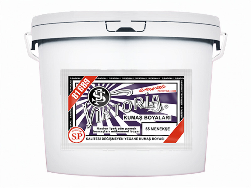 Viktoria Kumaş Boyası 55 Menekşe  Renk 5 Kg - Kimyacınız