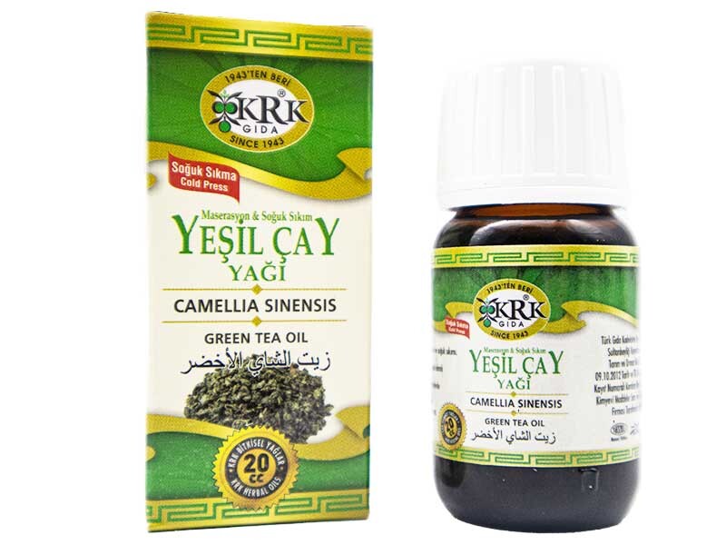 Yeşil Çay Yağı 20 CC 12 Adet - KRK GIDA