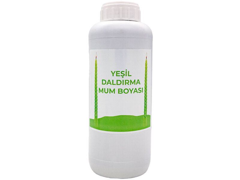 Yeşil Daldırma Sıvı Mum Boyası 1 LT - 1