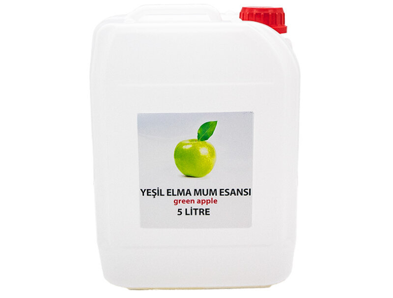 Yeşil Elma Mum Esansı 5 LT - Kimyacınız