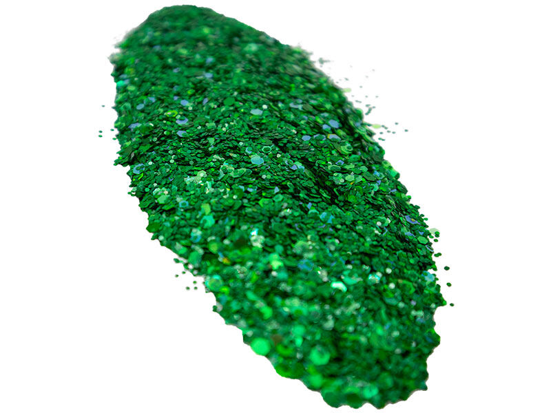 Yeşil Glitter Sim Süsleme Aksesuarı 25 GR - 3