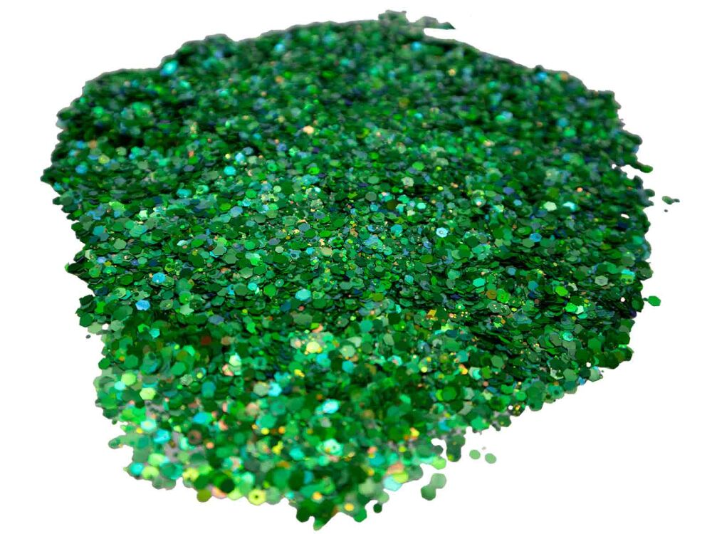 Yeşil Glitter Süsleme Aksesuarı 100 GR - 3