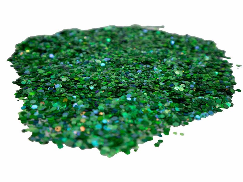 Yeşil Glitter Süsleme Aksesuarı 100 GR - 2