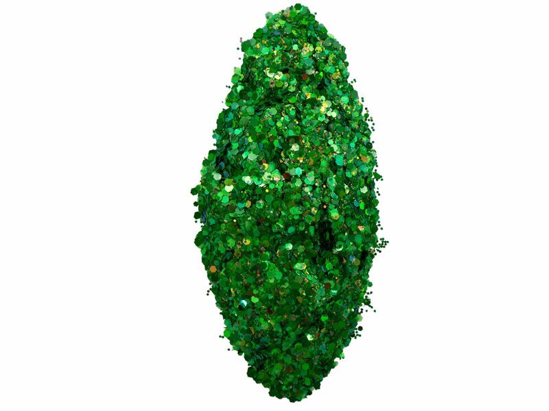 Yeşil Glitter Süsleme Aksesuarı 25 GR - Kimyacınız
