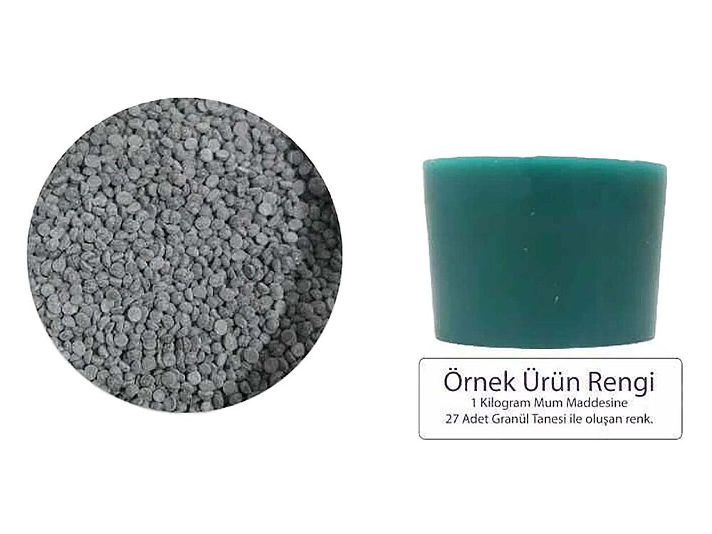 Yeşil Granül Mum Boyası 1 KG - 2