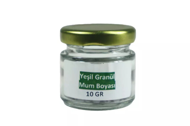 Yeşil Granül Mum Boyası 10 GR - Kimyacınız