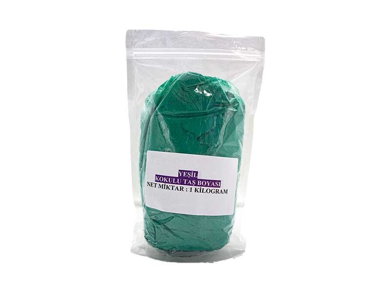 Yeşil Taş Boyası Toz 1 KG - Kimyacınız